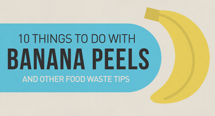 Waste Not = Banana Peels