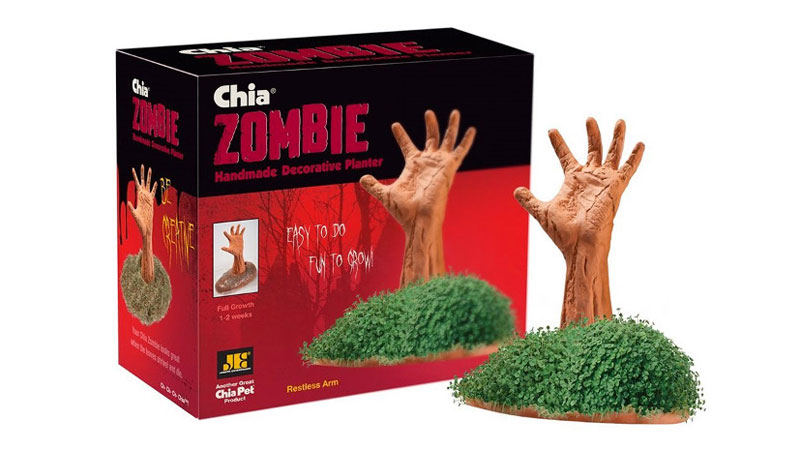 Chia Pet Zombies are a Halloween Must-Have