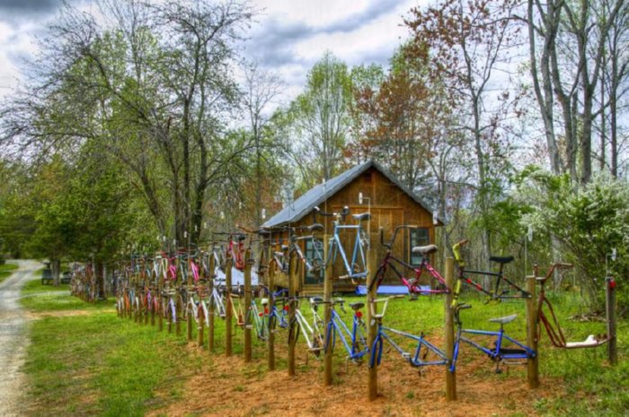 bicycle fence