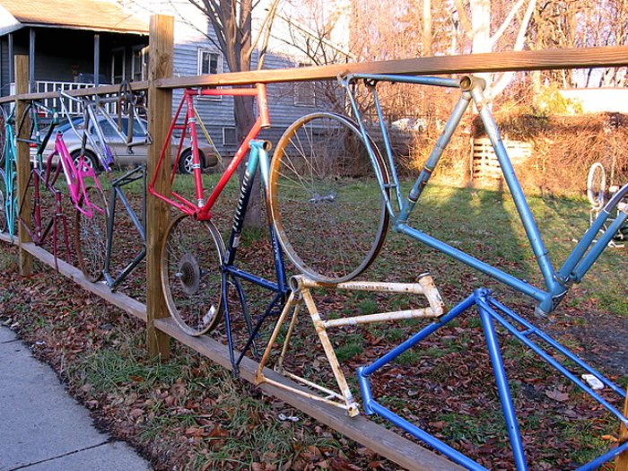 bicycle fence