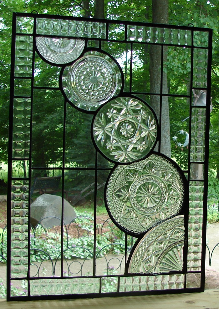 recycled glass art