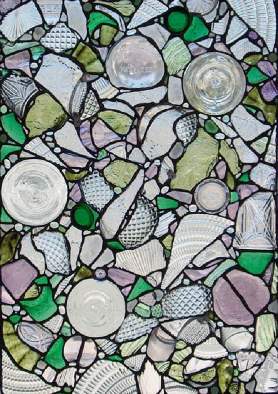 recycled glass art