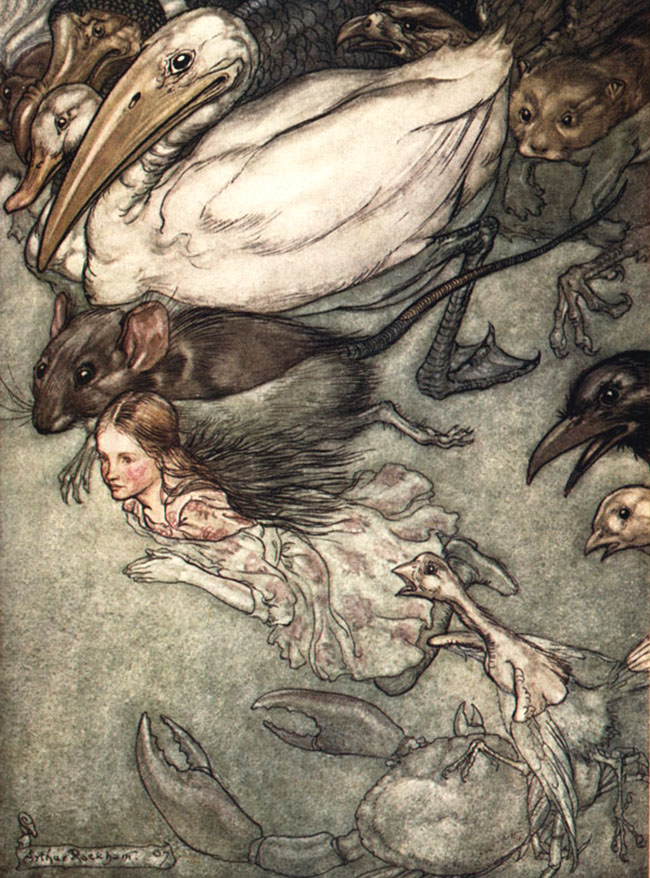 alice in wonderland illustrations