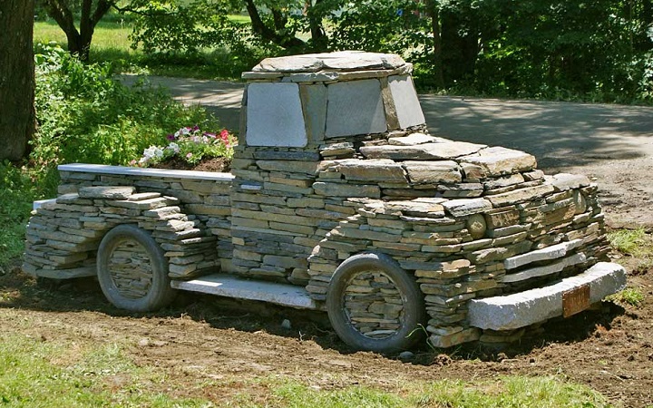 stone truck