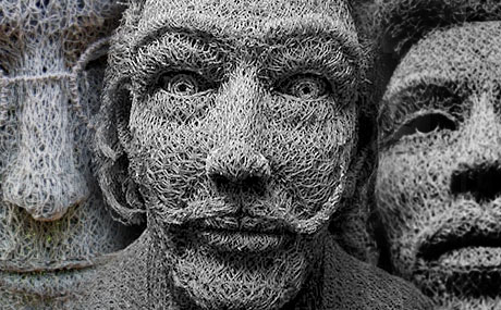 chicken wire sculpture