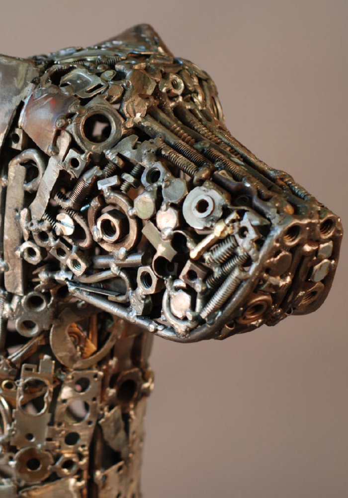 nuts and bolts sculpture