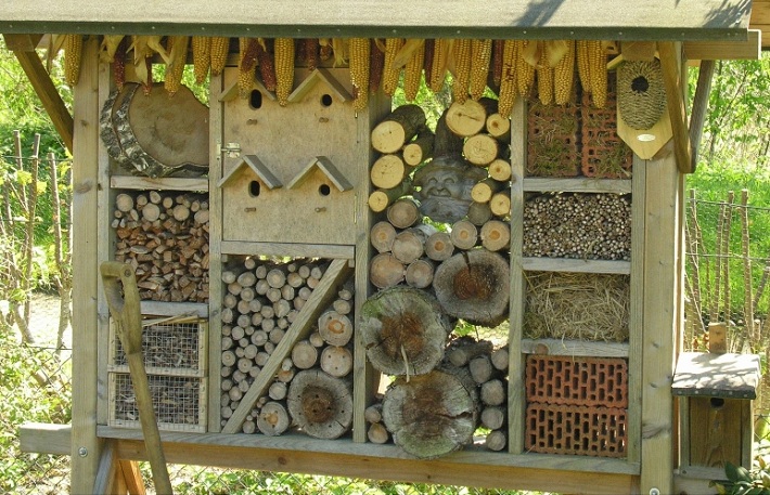 100% Natural Bug House Insect Hotel, Garden, Environment, Bee, Lady Bird 