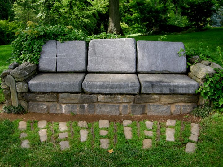 Stone Furniture Insteading, Stone Outdoor Furniture