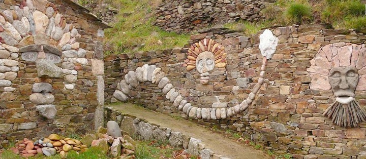 dry stone wall 