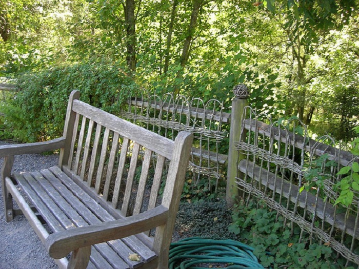 wattle fence