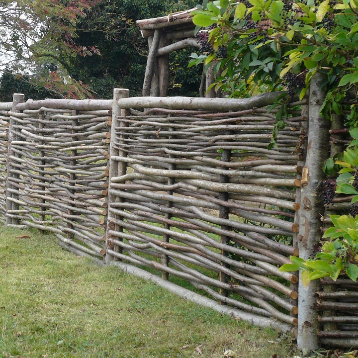 wattle fence