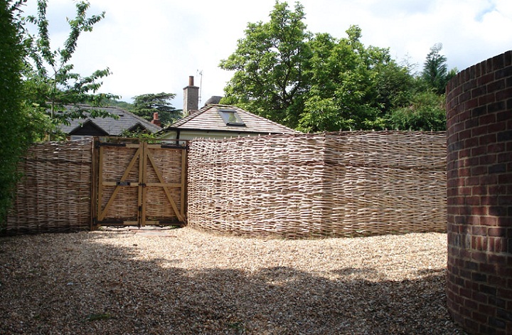 wattle fence