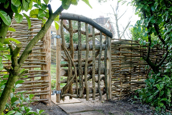 wattle fence