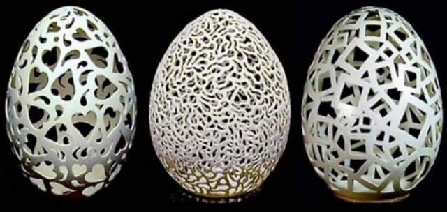 egg shell art