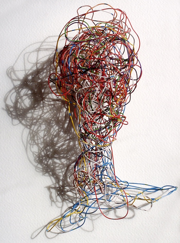 telephone wire art