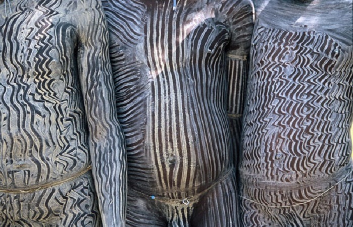 Image result for body paintings tribal