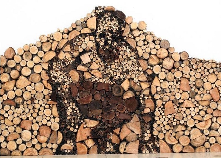 firewood art