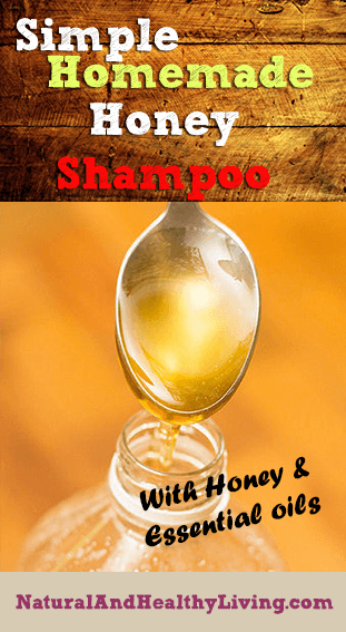 homemade honey shampoo